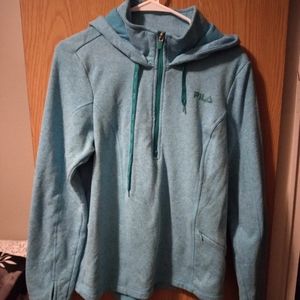 L Light Blue Fila Sweatshirt